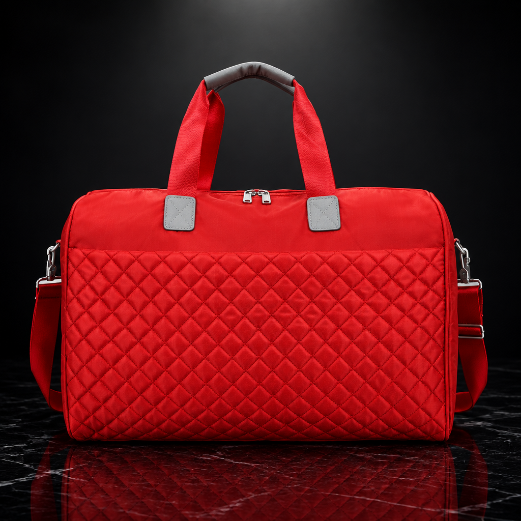 Quilted Fashion Duffle Bag