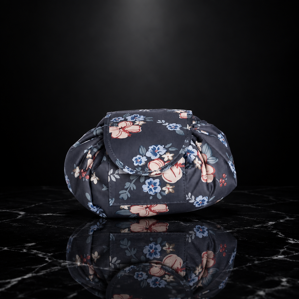 Drawstring Cosmetic Bag Travel Pouch