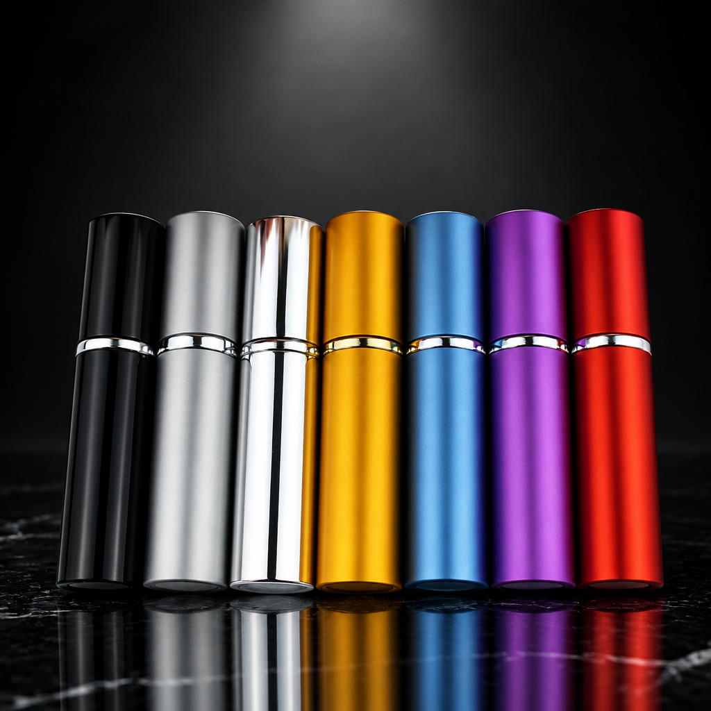 Portable Aluminum Travel Perfume Atomizer