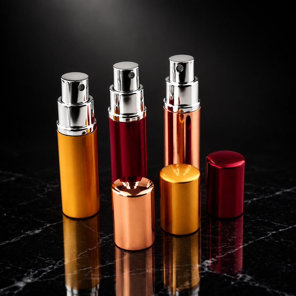 Portable Aluminum Travel Perfume Atomizer