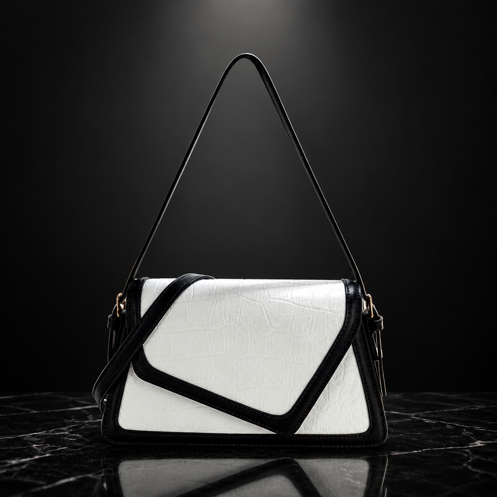 Minimalistic Flip Shoulder Bag