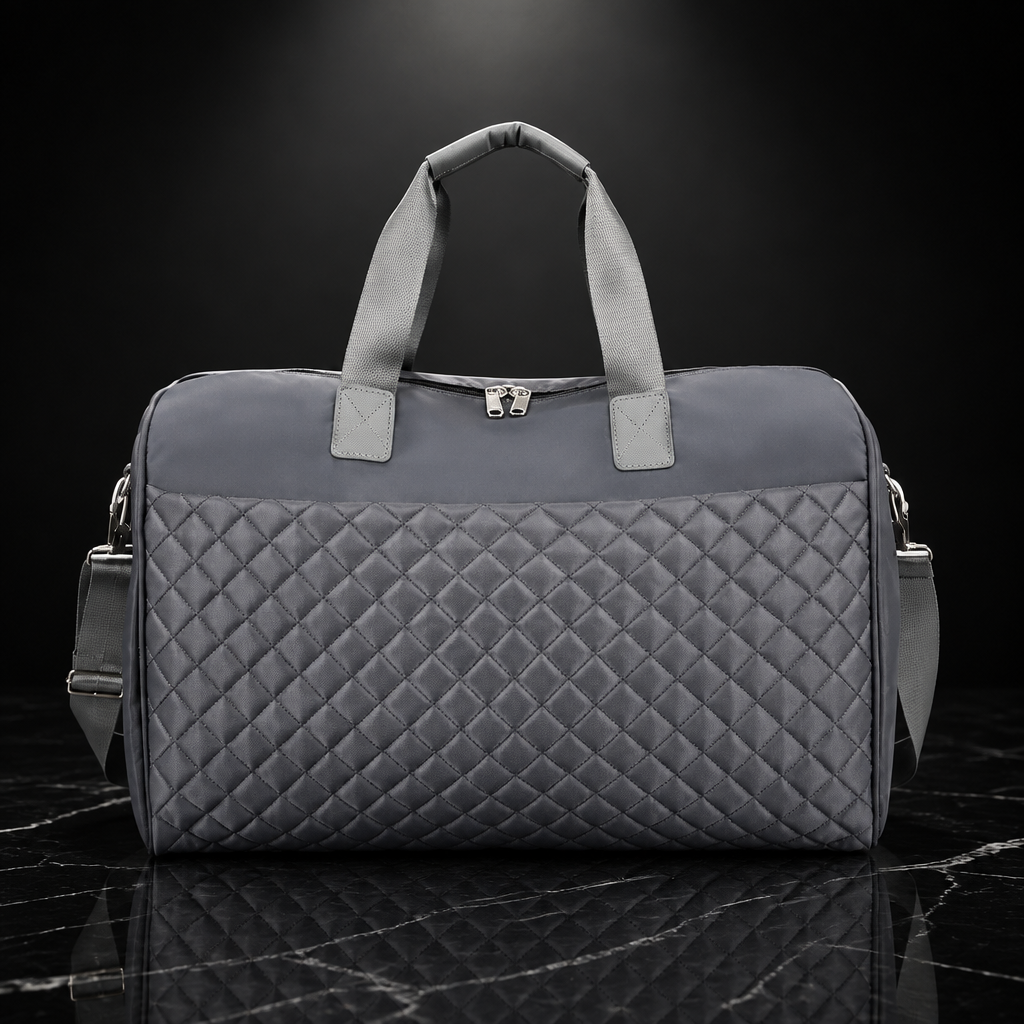 Quilted Fashion Duffle Bag