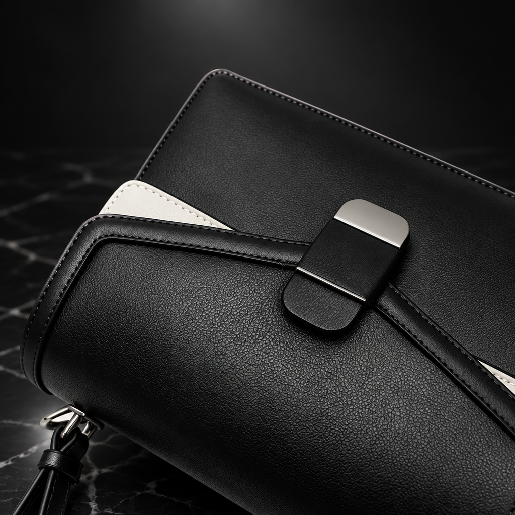 Vegan Leather Minimal Crossbody
