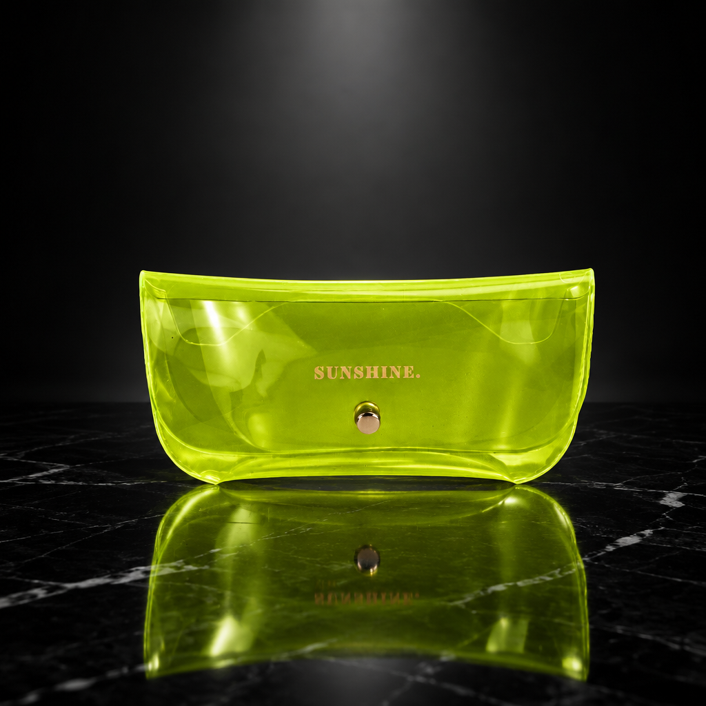 Transparent Jelly Glasses Case