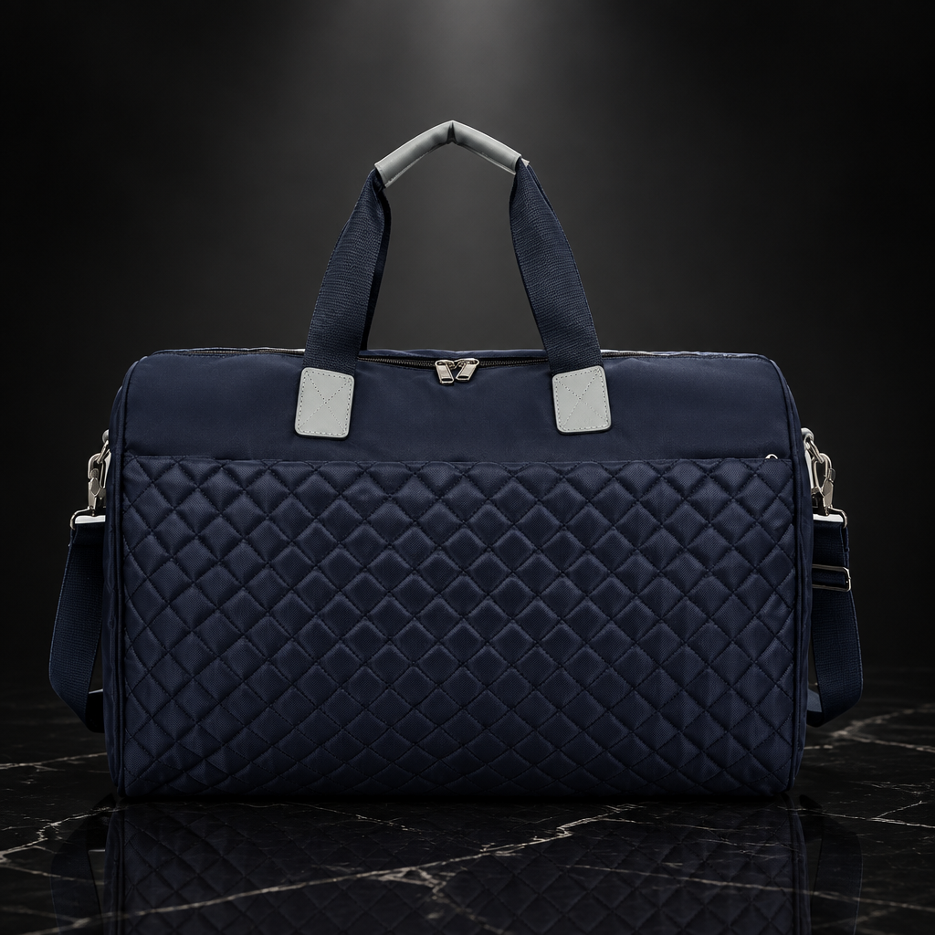 Quilted Fashion Duffle Bag