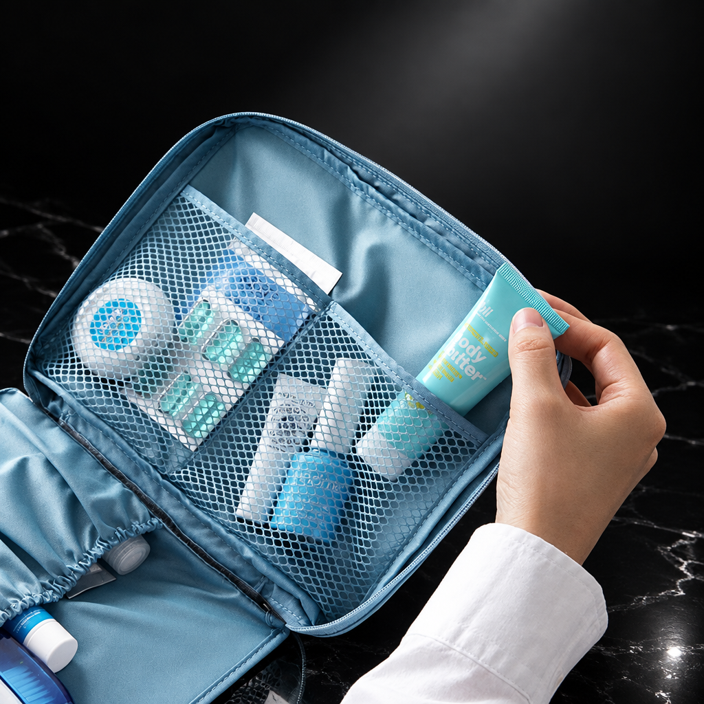 Multifunction Travel Cosmetic Bag, Waterproof