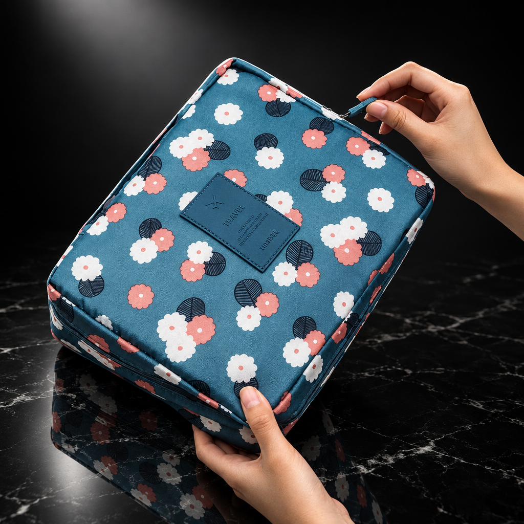 Multifunction Travel Cosmetic Bag, Waterproof