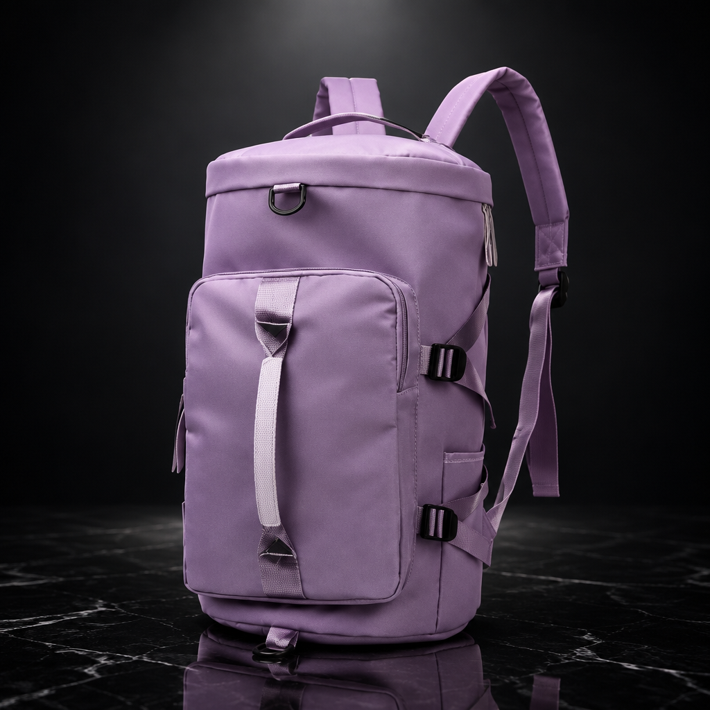 Women's Gym Bag Backpack with Shoe Compartment