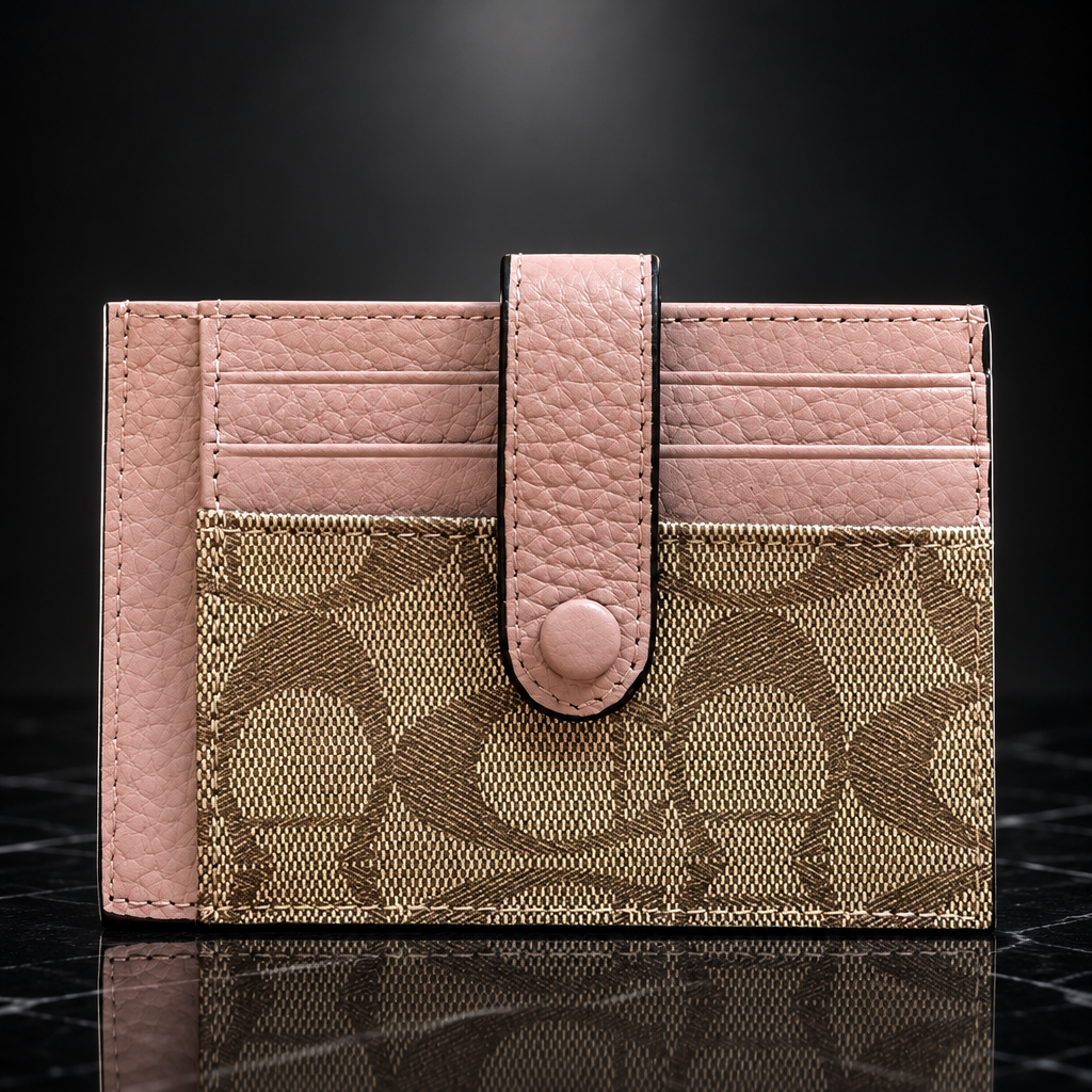 Faux Leather RFID-Blocking Wallet