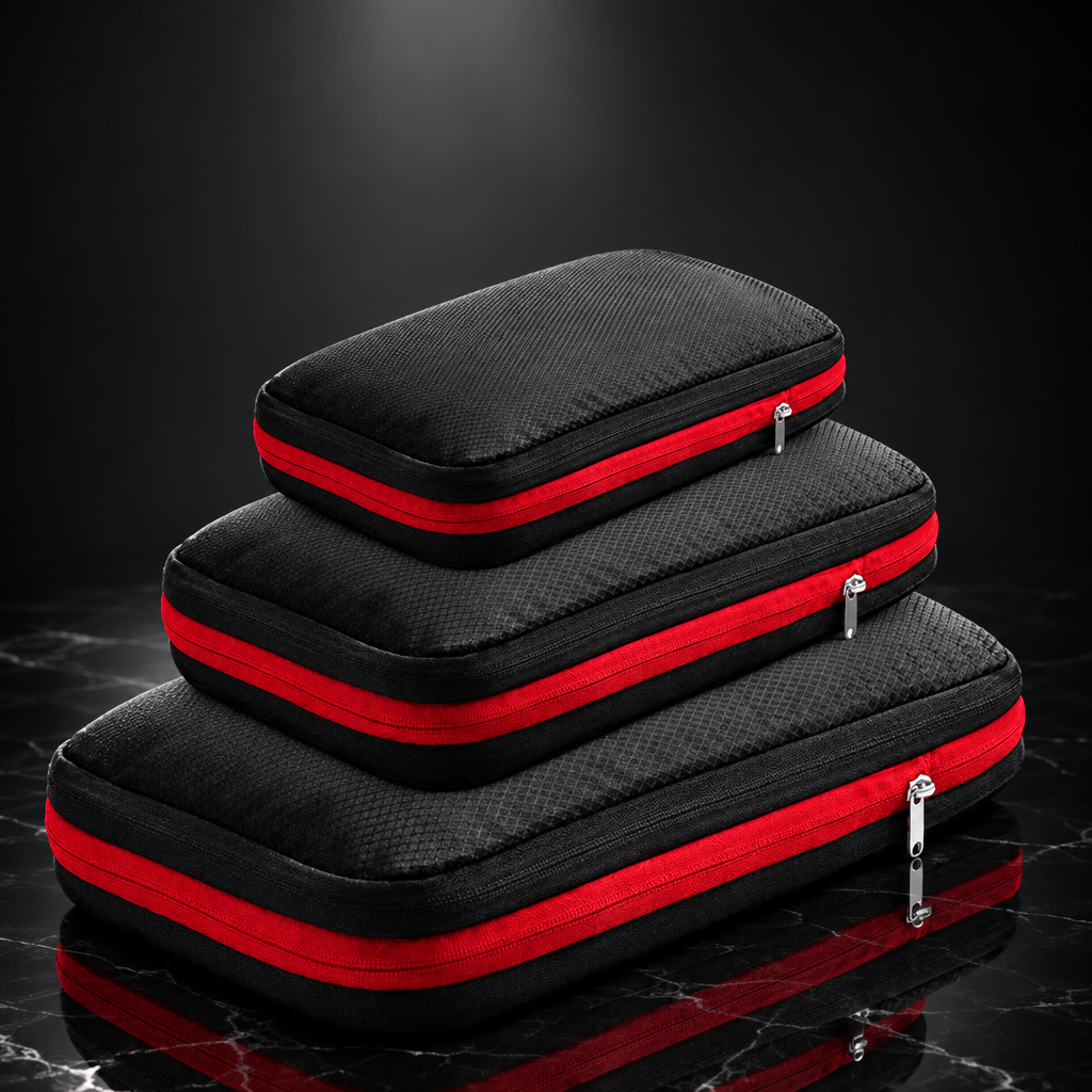 Compression Storage Bag Set, Zippered