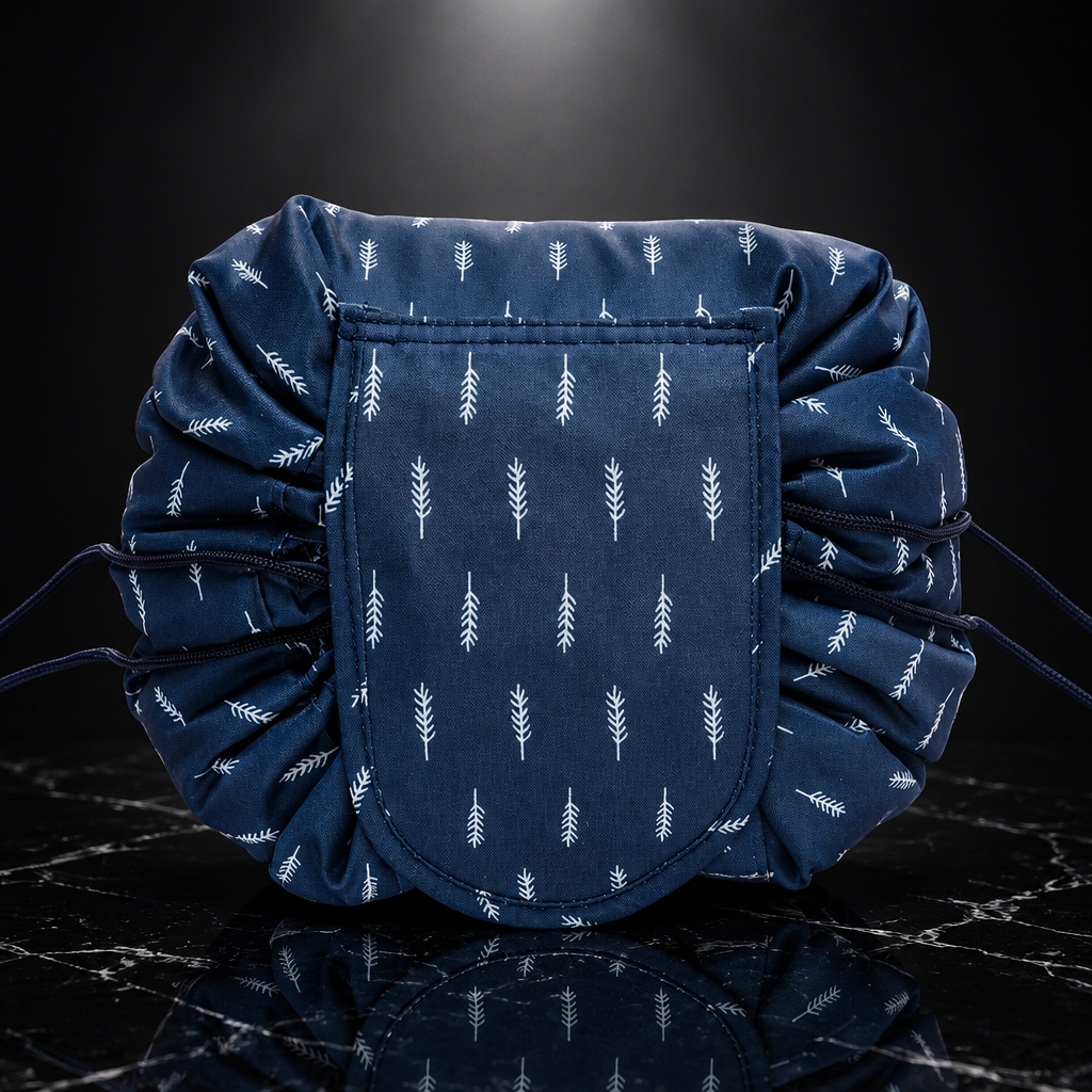 Drawstring Cosmetic Bag Travel Pouch