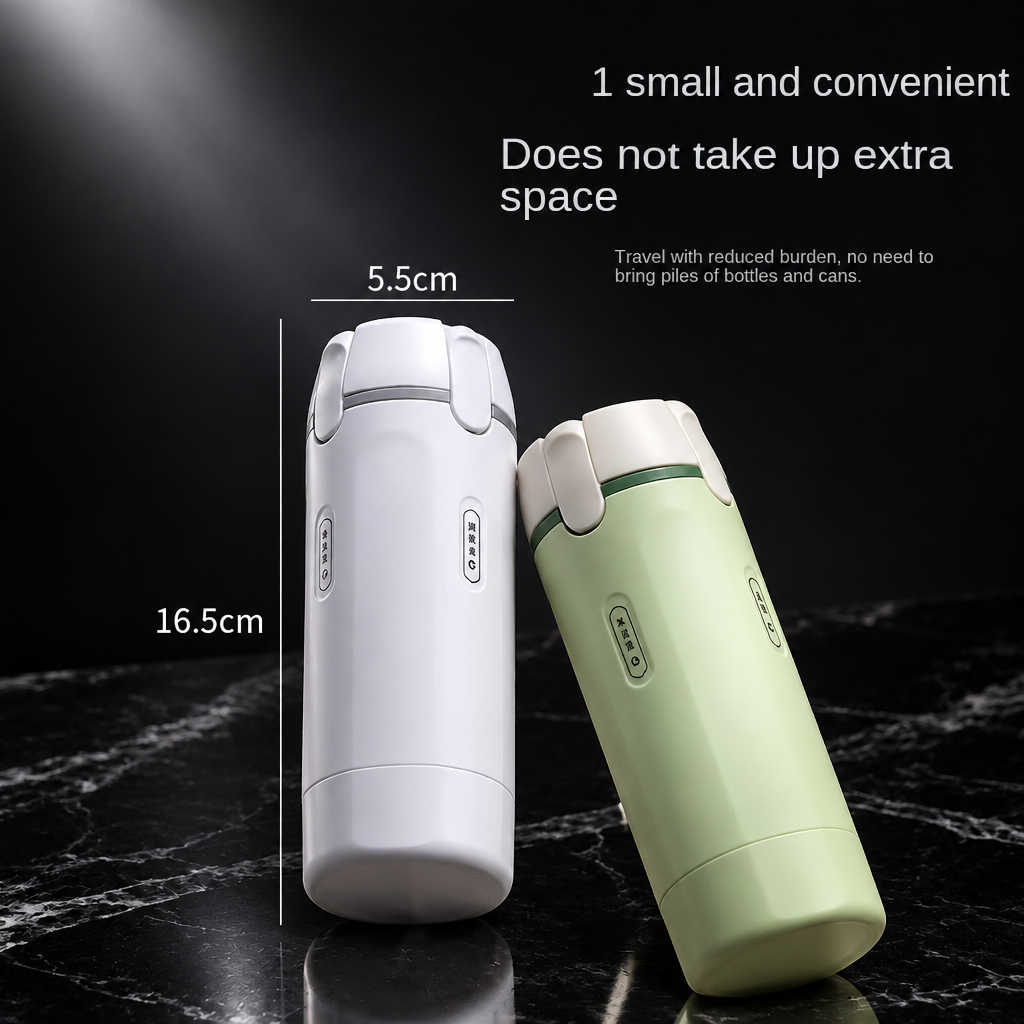 4-in-1 Refillable Travel Toiletry Bottle Set