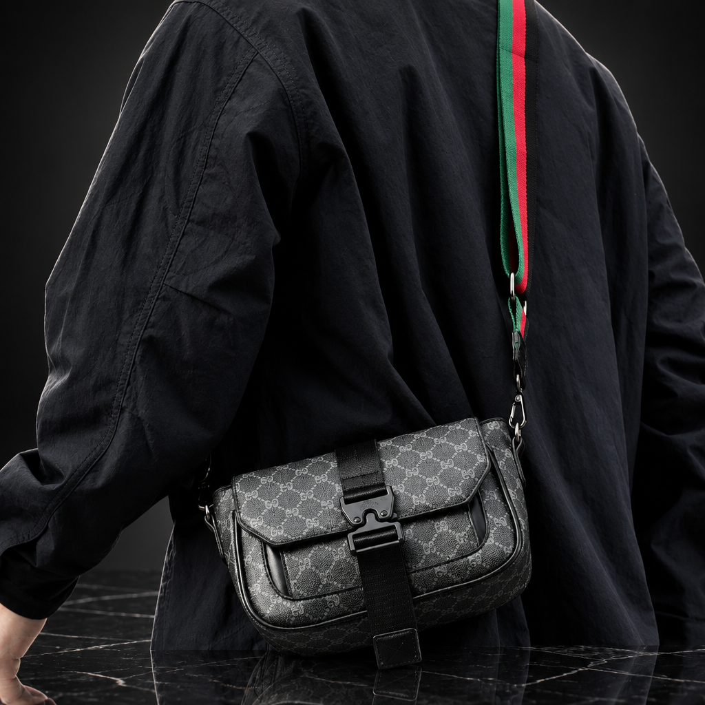 Unisex Saddle Crossbody Bag