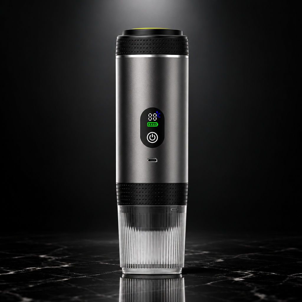 Portable 3-in-1 Espresso Machine with Digital Display