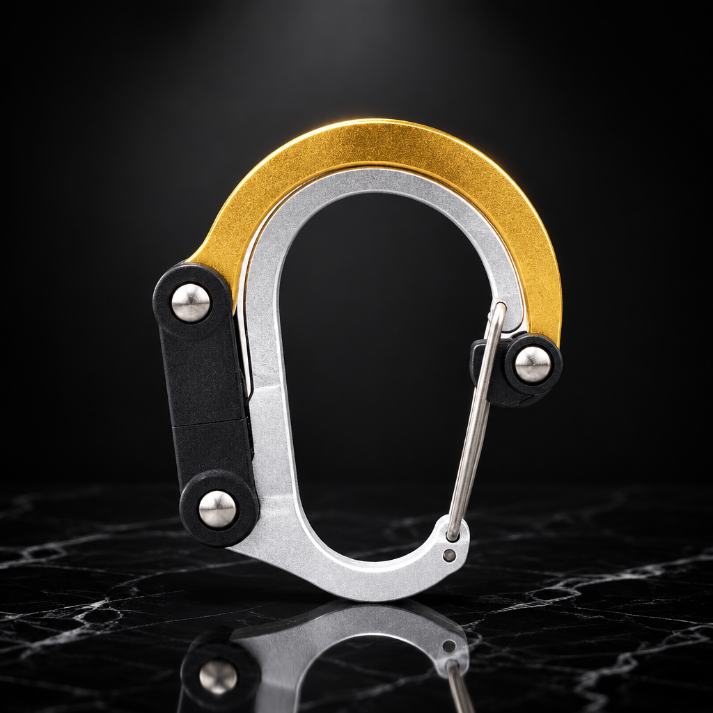 Aluminum Alloy D-Ring Carabiner Clip