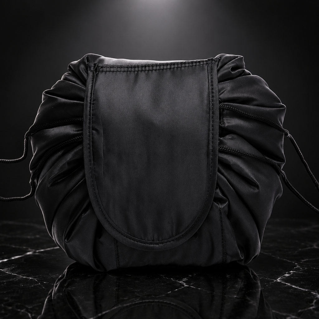 Drawstring Cosmetic Bag Travel Pouch