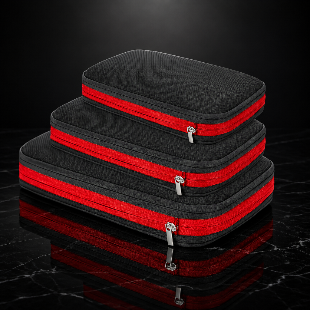 Compression Storage Bag Set, Zippered