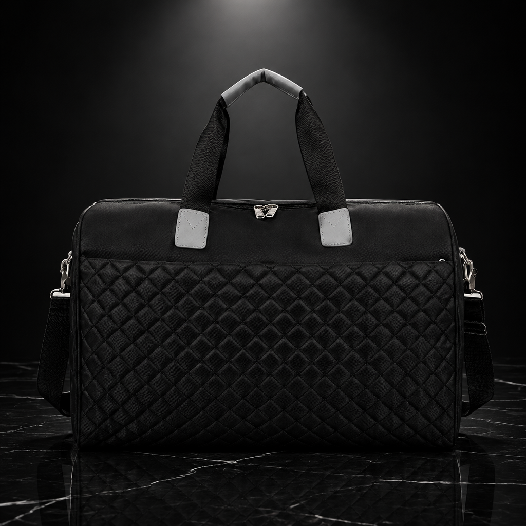 Quilted Fashion Duffle Bag