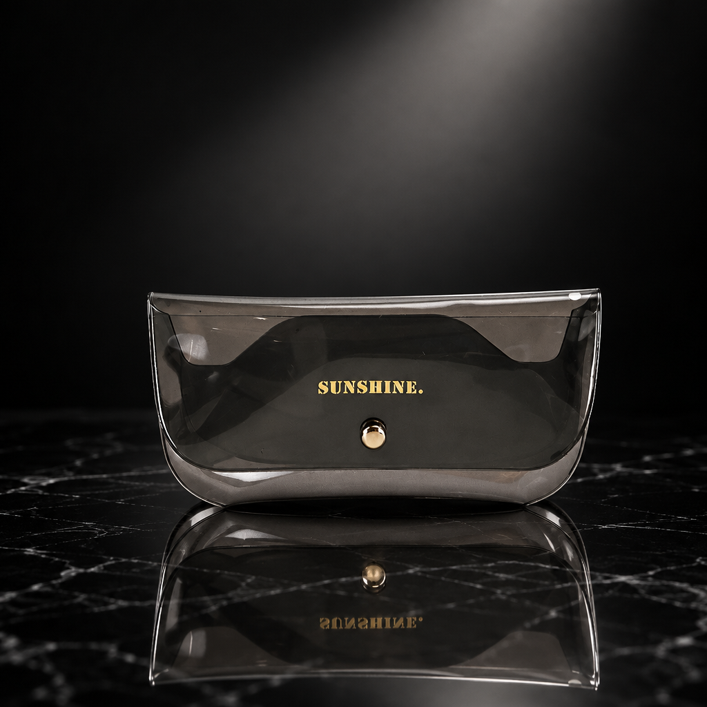 Transparent Jelly Glasses Case