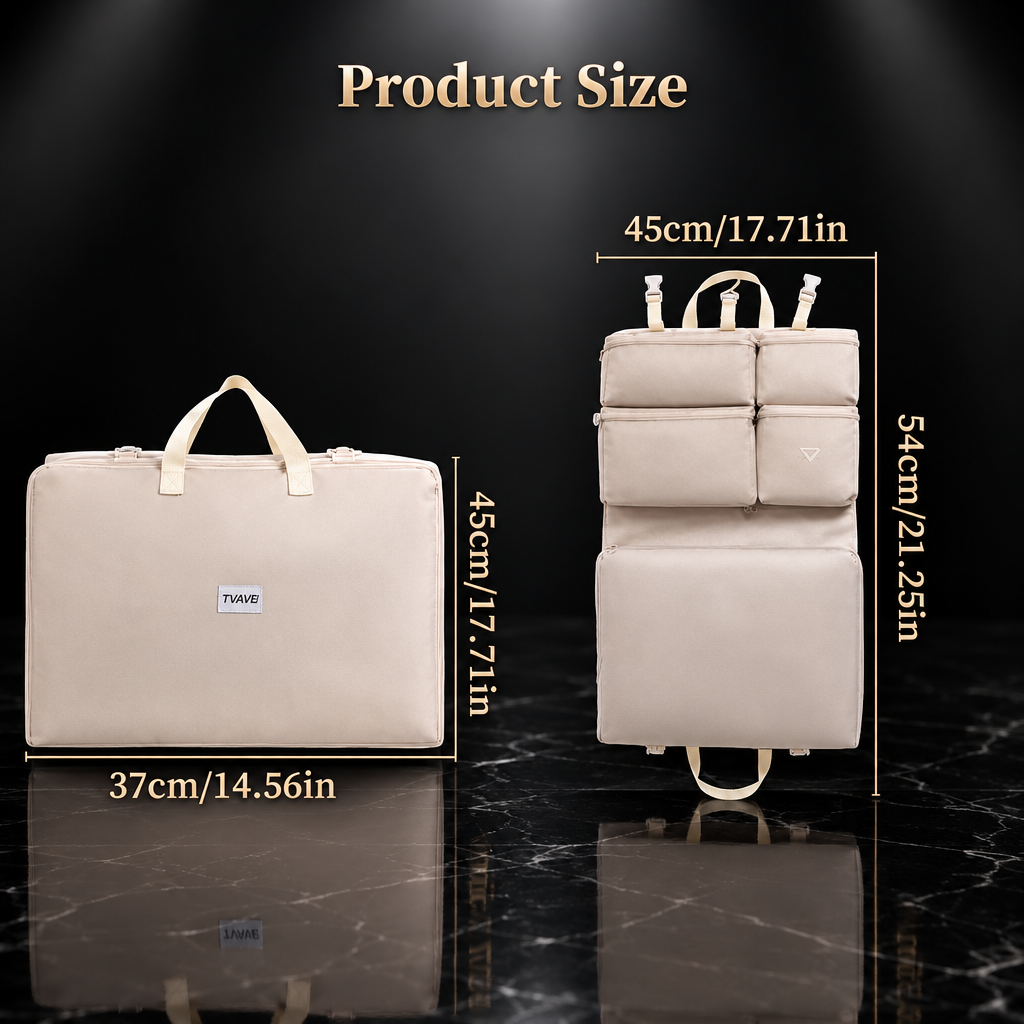 Multi-Pocket Unfolding Travel Organizer