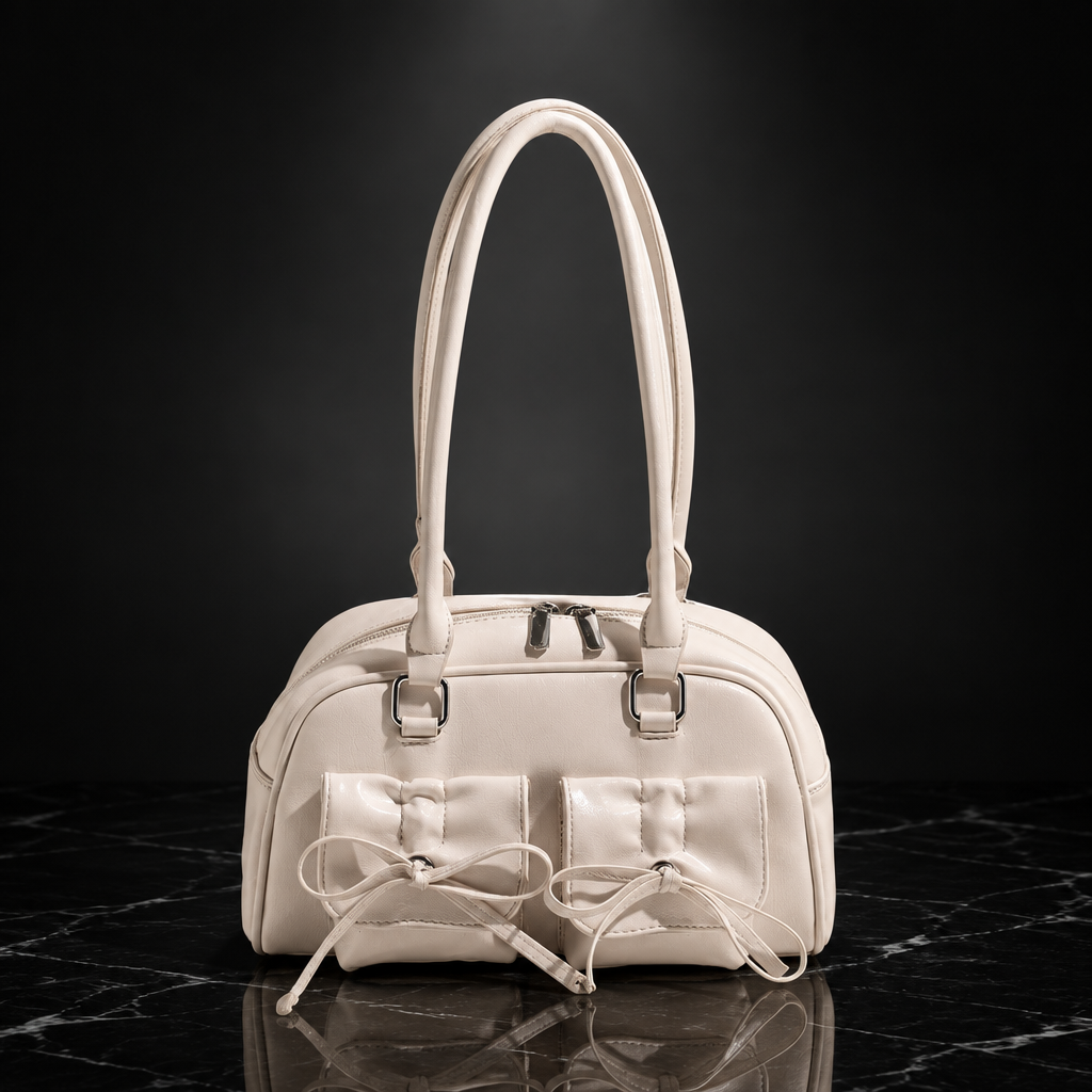 Bow-Tie Shoulder Bag
