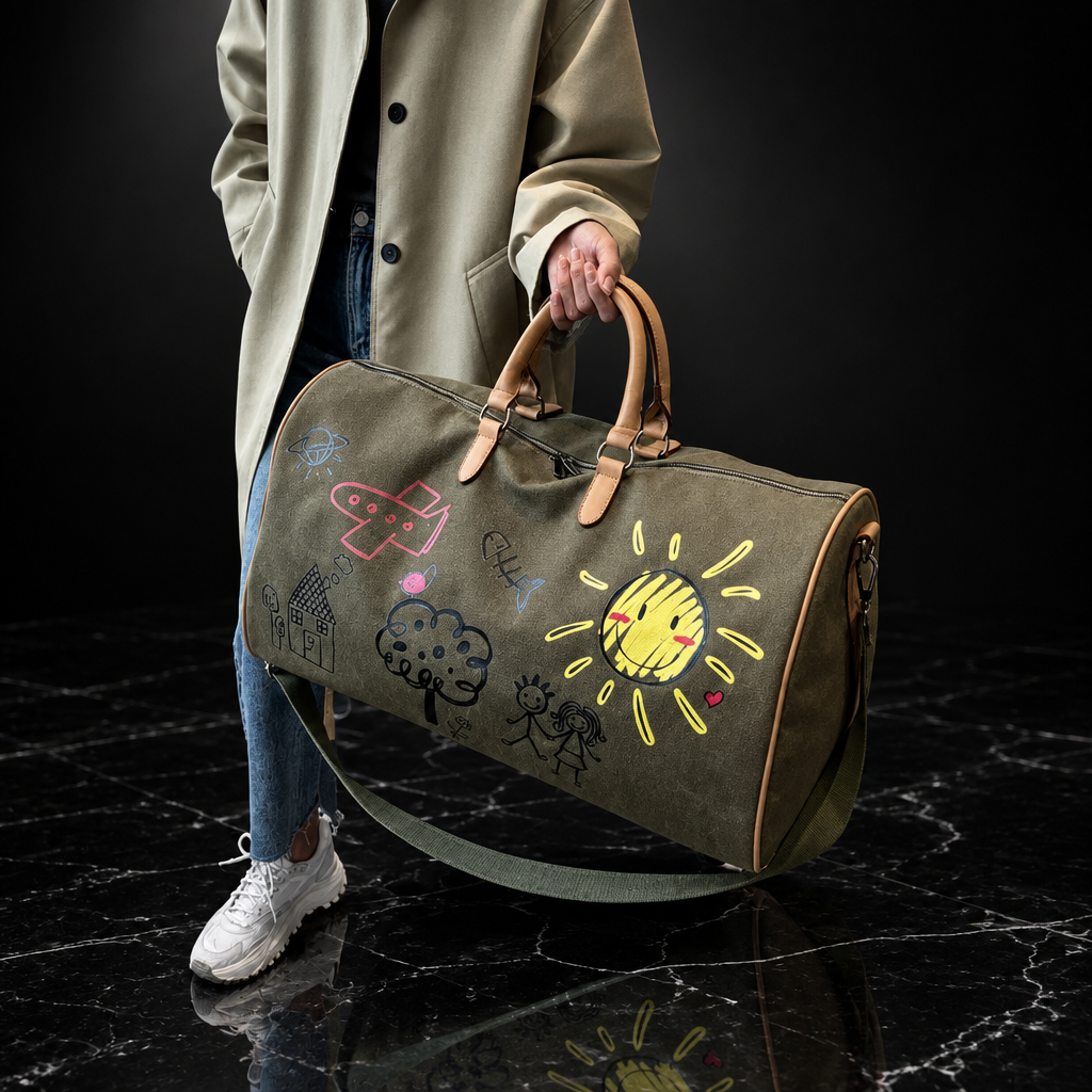 CuteArt Oxford Travel Duffel