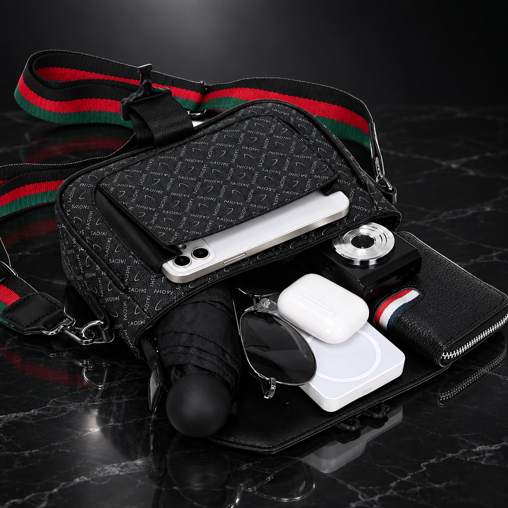Unisex Saddle Crossbody Bag