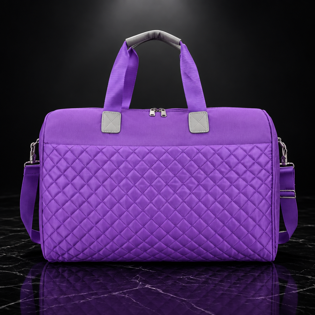 Quilted Fashion Duffle Bag