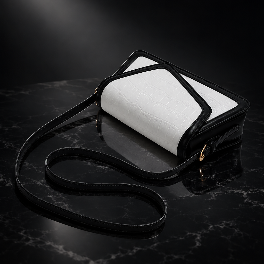 Minimalistic Flip Shoulder Bag