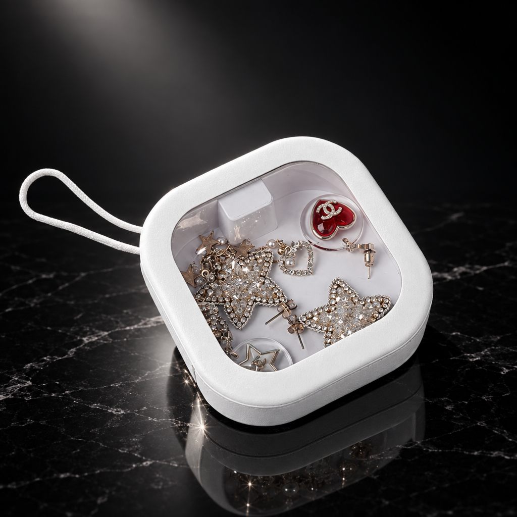 Portable Hanging Jewelry Organizer Box