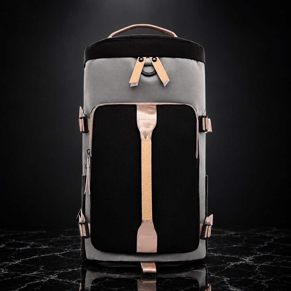Women's Gym Bag Backpack with Shoe Compartment