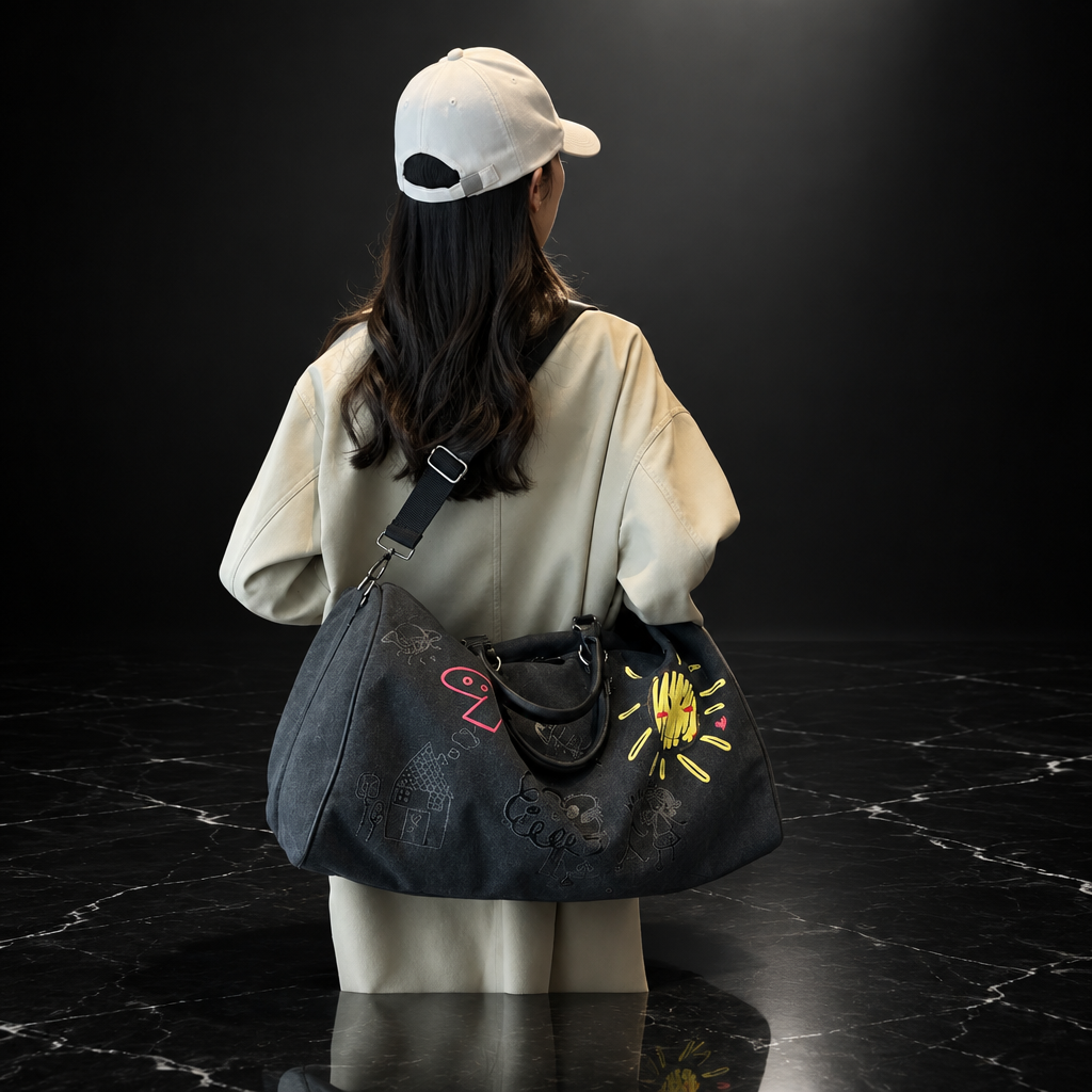 CuteArt Oxford Travel Duffel