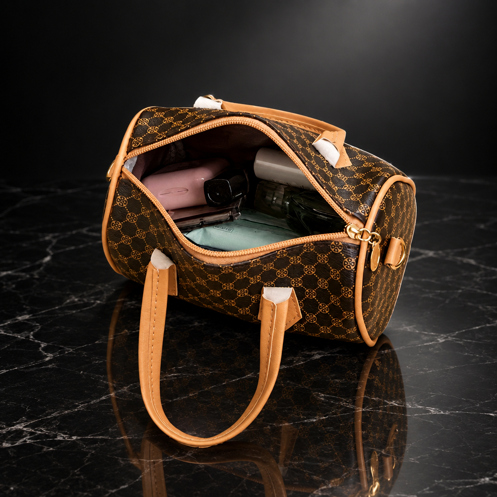 Vintage Adjustable Strap Crossbody Bag