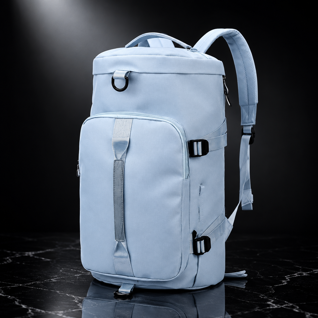 Women's Gym Bag Backpack with Shoe Compartment
