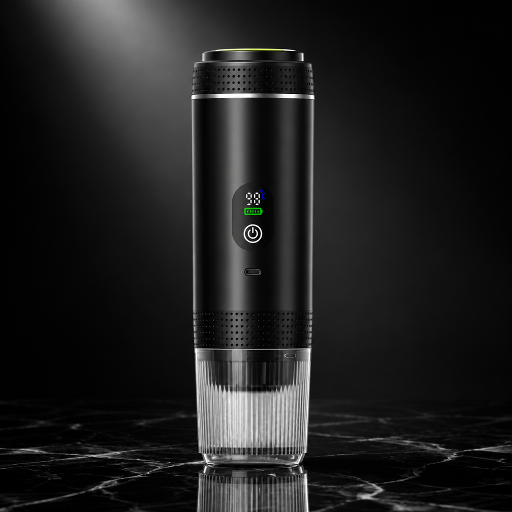 Portable 3-in-1 Espresso Machine with Digital Display
