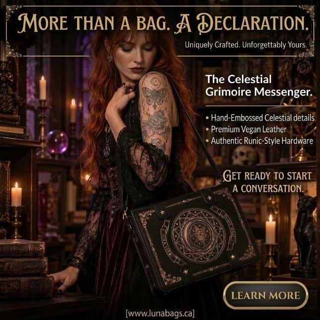Celestial Grimoire Shoulder Bag