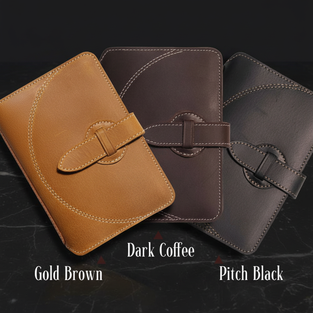 Leather passport holder preview 12
