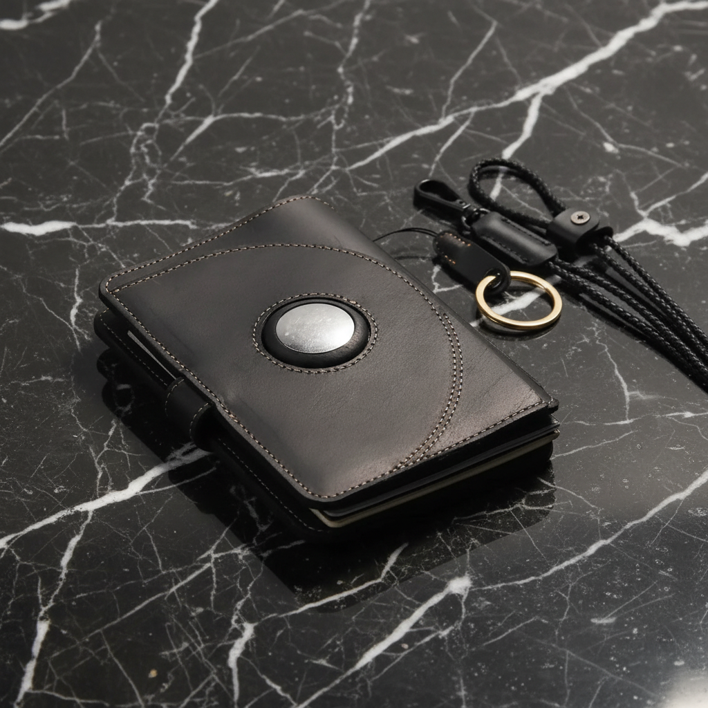 Leather passport holder preview 4