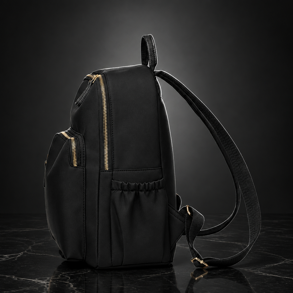 Oxford Mini Backpack side profile
