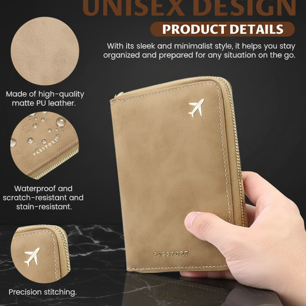 RFID passport holder preview 7