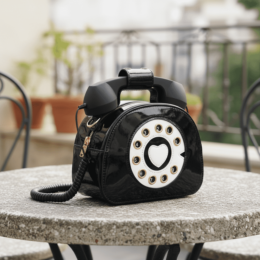 HOTLINE Retro Telephone Crossbody Novelty Bag product image 16