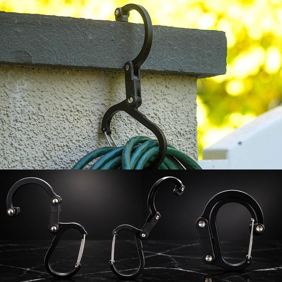 Aluminum Alloy D-Ring Carabiner Clip