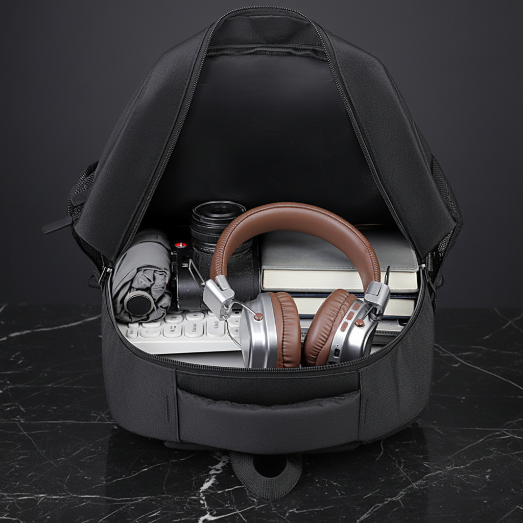 Sleek travel backpack preview 8