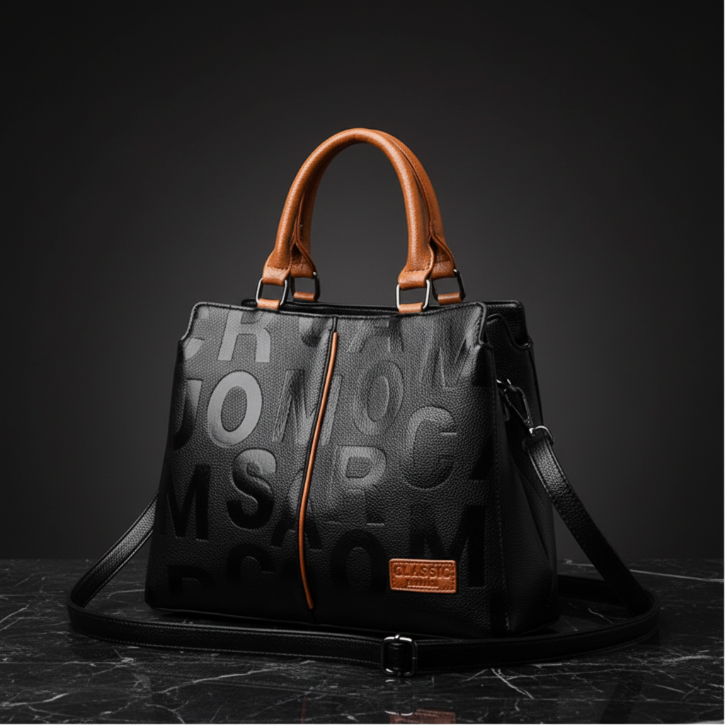 Tess Faux Leather Convertible Satchel Tote Shoulder Bag product image 7