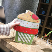 Ice Cream Cake Messenger Bag Shoulder Bag product image 4