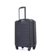 20" Carry on Luggage Lightweight Suitcase, Spinner Wheels, Black product image 13