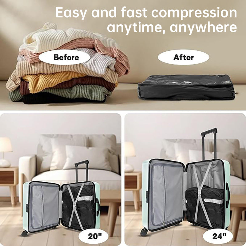 Vacuum Compression Travel Bags with Pump
