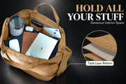 Atlas Canvas Crossbody Tote