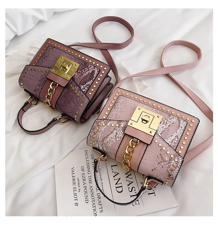 Alligator Print Crossbody