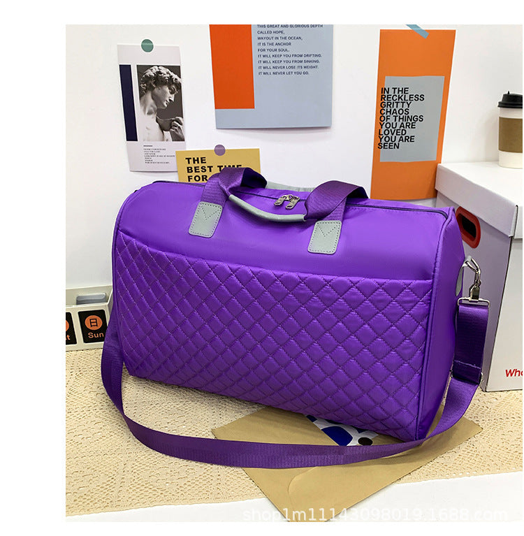 Quilted Fashion Duffle Bag